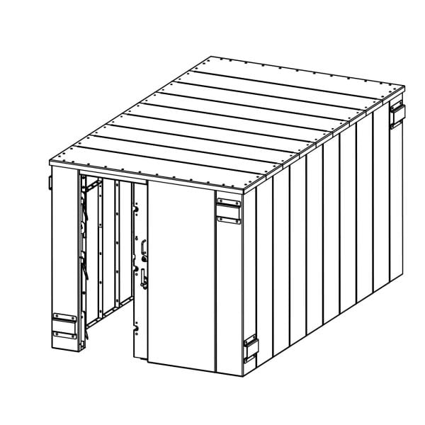 25-Person ESP Safety Shelter | 25-Person Tornado Shelter