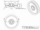 14424 – Pulley - Backside Idler, ZT 08