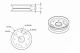 3786 - Pulley - Backside Idler 4"