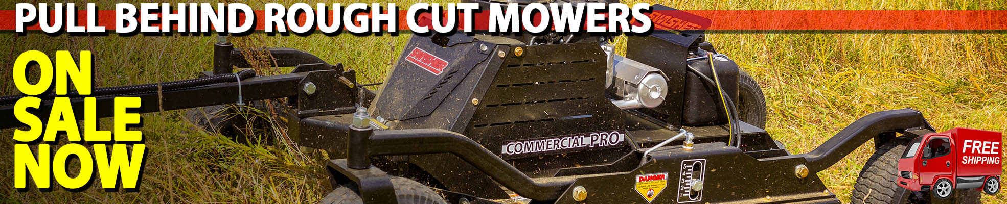 Pull Behind Rough Cut Mowers